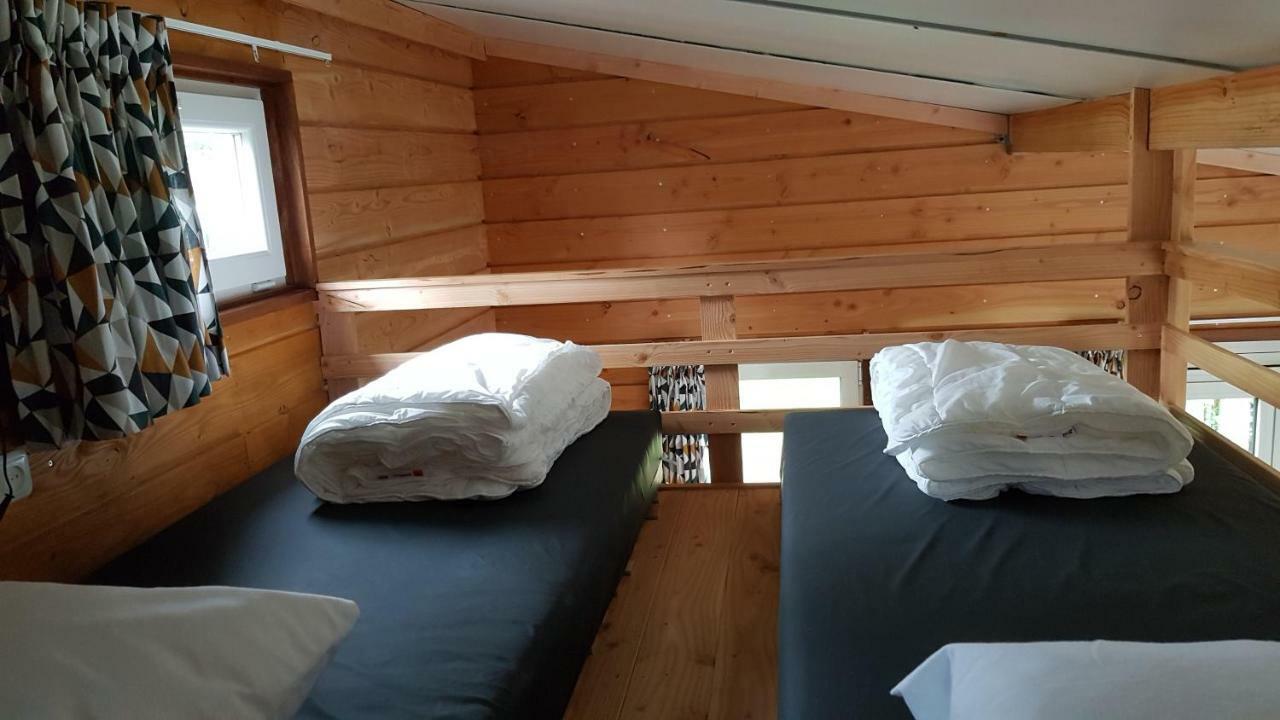 Chalet - Camping 'T Dekske Wintelre 外观 照片